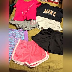 Justice and Nike Athletic Summer Bundle of 7